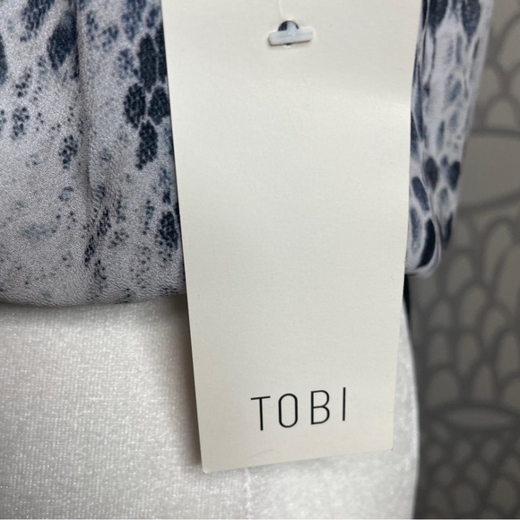 NWT New - TOBI SAHARA MULTI SNAKESKIN PRINT BODYSUIT Size Small - Picture 6 of 13